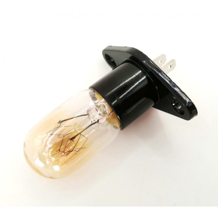 Лампочка для СВЧ-печи 20W 230V с прямыми клеммами (цоколь T170)                                     