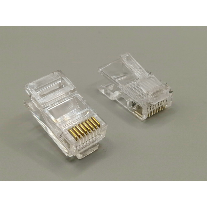 TP-8P8C вилка на кабель (RJ45) категория 5e REXANT                                                  