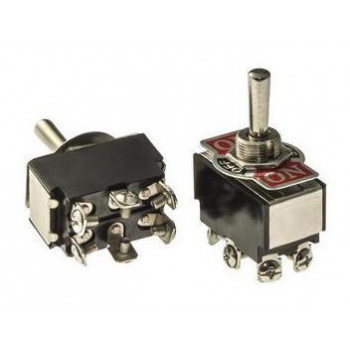 KN3(B)-223 2*3pin (on)-off-(on) на 2 положения (без фиксации)