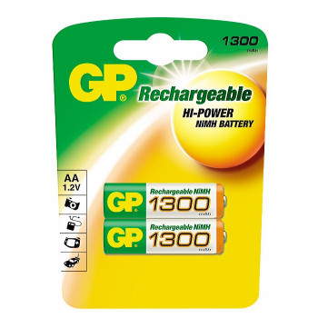 AA 1300mAh GP Ni-MH аккумулятор (блистер 2шт)