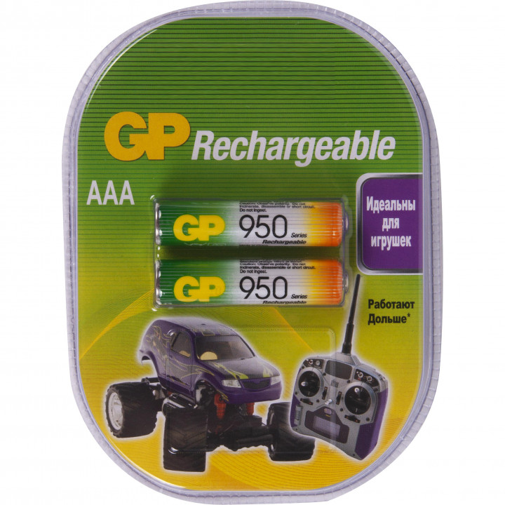 AAA  950mAh GP Ni-MH аккумулятор                                                                    