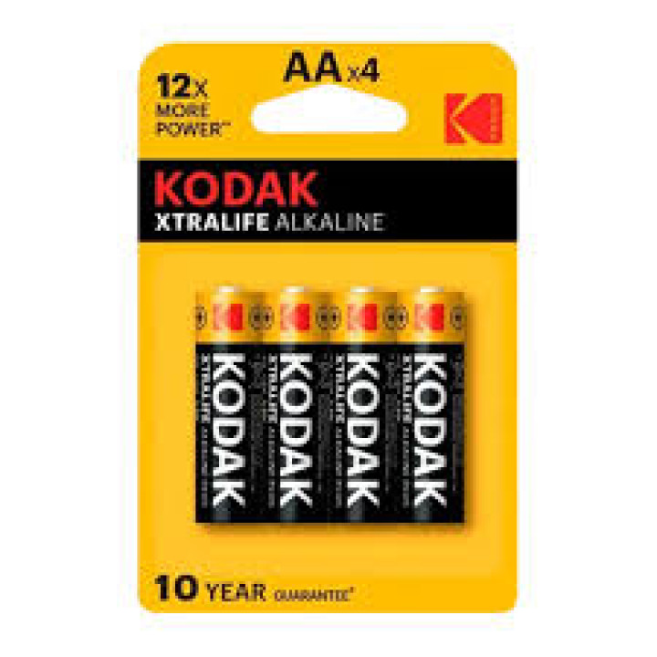 LR6 KODAK XTRALIFE AA элемент алкал (блистер 4шт)