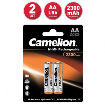 AA 2300mAh CAMELION Ni-MH аккумулятор (блистер 2шт)