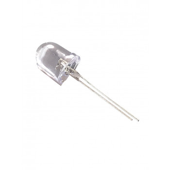 G-10 зеленый 10мм ультраяркий 15cd 2.2V (прозрачная бесцветная линза)
