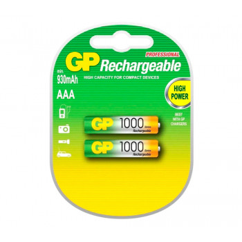 AAA 1000mAh GP Ni-MH аккумулятор (блистер 2шт)