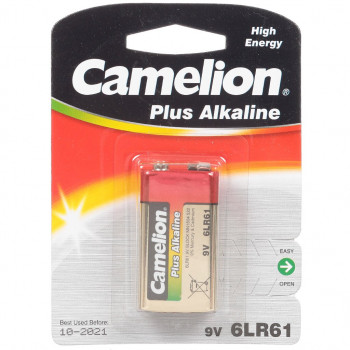 6LR61 CAMELION 9V батарея алкал (блистер)                                                           