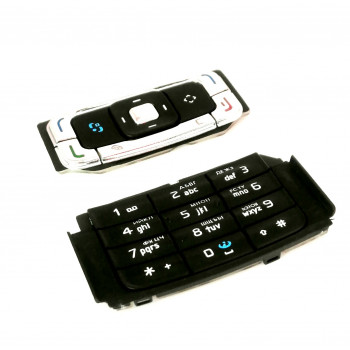 Клавиатура Nokia N95 черная (комплект- 2 части)                                                     