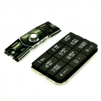 Клавиатура Sony Ericsson K790i/K800i черная (2 части)                                               