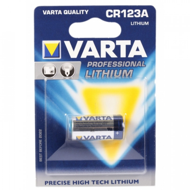 CR123A VARTA 3V Li батарейка                                                                        