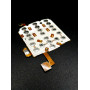 Подложка клавиатуры Samsung S3310 с микрофоном                                                      
