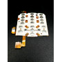 Подложка клавиатуры Samsung S3310 с микрофоном                                                      