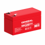 GS1.2-12 12V 1,2Ah GENERAL SECURITY аккумулятор свинцовый