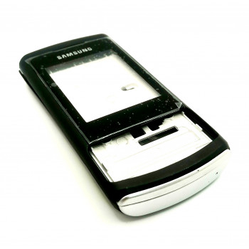 Корпус Samsung C3050 черный (черно-серебристый)                                                     