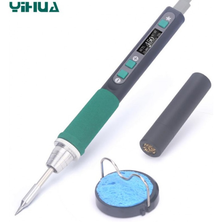 Паяльник YIHUA928D-IV 60W USB (быстрый разогрев)