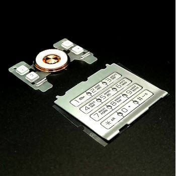 Клавиатура Sony Ericsson S500 серебристо-белая (2 части)                                            