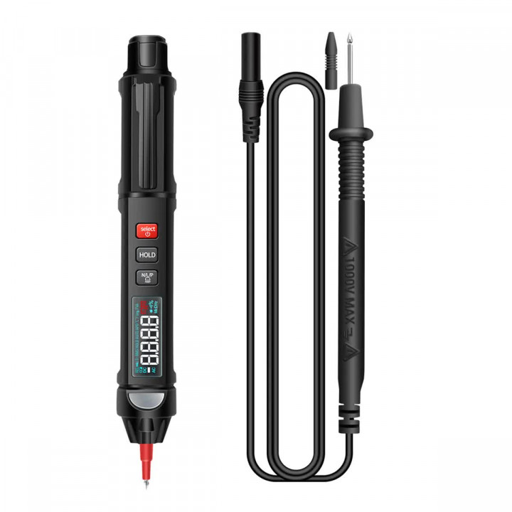 ANENG A3008 мультиметр-ручка автоматический (+комплект насадок)