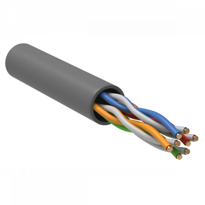 Кабель UTP 4*2*0.51 витая пара кат-ия 5e Cu 24AWG PREMIER