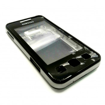 Корпус Samsung C6712 черный (черно-серебристый)                                                     