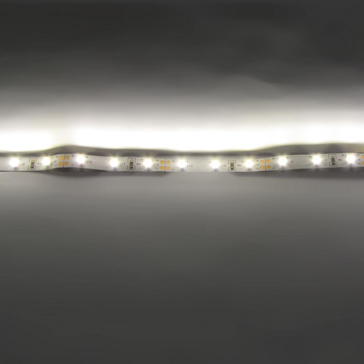3528 60Led/m 300Lm/m 12V Lux белая теплая