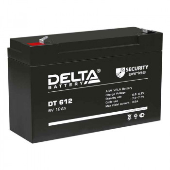 DT612 6V 12Ah DELTA аккумулятор свинцовый                                                           