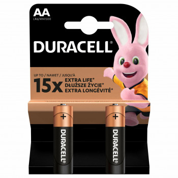 LR6 DURACELL  AA элемент алкалиновый (блистер 2шт)