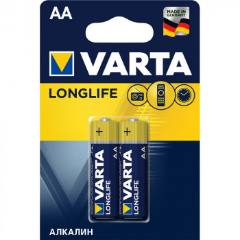 LR03 VARTA LONGLIFE AAA элемент алкал (блистер 2шт)