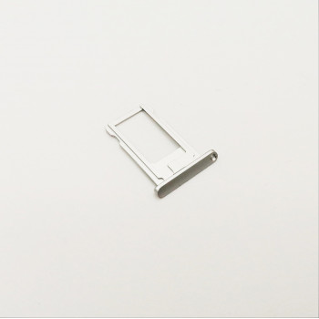 Держатель SIM карты Apple Ipad mini белый (светло-серебристый)                                      