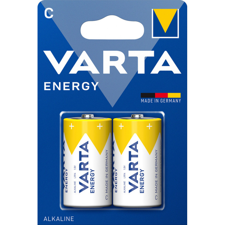 LR14 VARTA ENERGY C элемент алкалиновый (блистер 2шт)