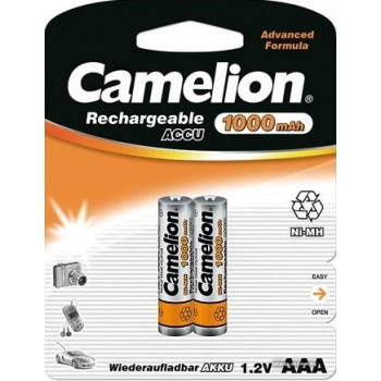 AAA 1000mAh CAMELION Ni-MH аккумулятор (блистер 2шт)