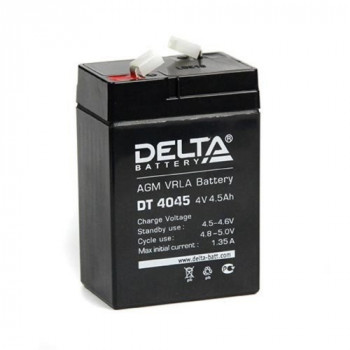 DT4045 4V 4,5Ah DELTA аккумулятор свинцовый                                                         