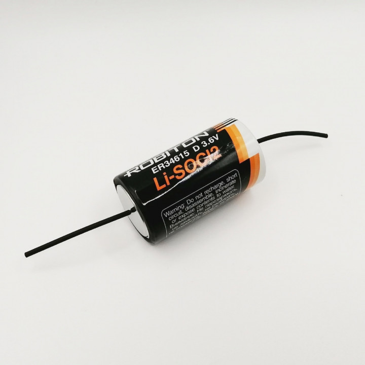 ER34615-AX 3,6V Li ROBITON батарейка с выводами                                                     