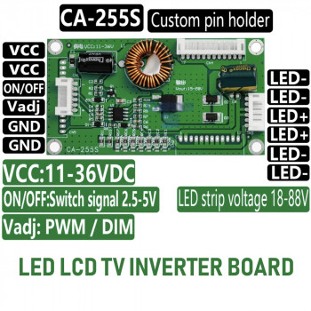 Драйвер для комплектов подсветки LED CA-255S (для TV 10"-48") 