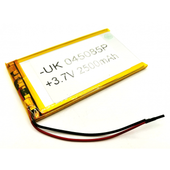 UK045085P Китай 3,7V 2500mAh Li-Pol аккумулятор                                                     