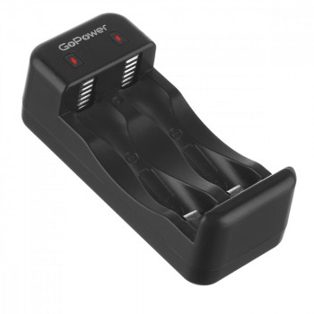 BasicTech+ зарядное устройство 5V 2A для 1/2 AA/AAA Ni-MH аккумуляторов GoPower