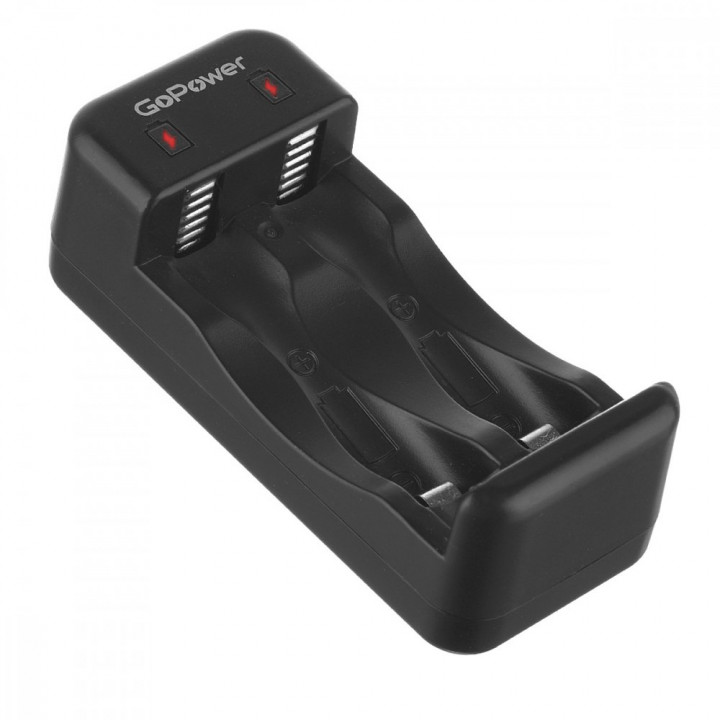 BasicTech+ зарядное устройство 5V 2A для 1/2 AA/AAA Ni-MH аккумуляторов GoPower