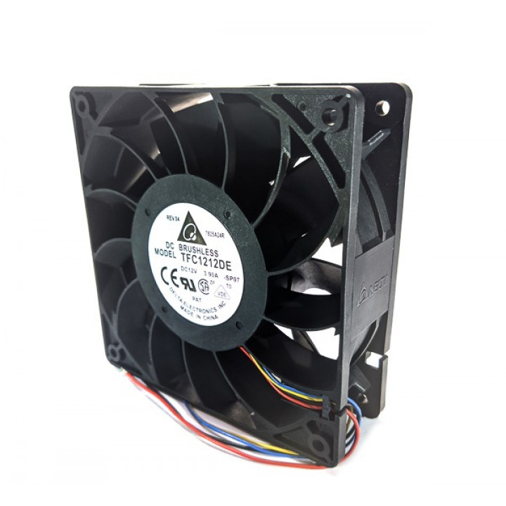 TFC1212DE 12V 3,9A 120*120*38мм вентилятор с 4pin разъемом (двойной шариковый подшипник)