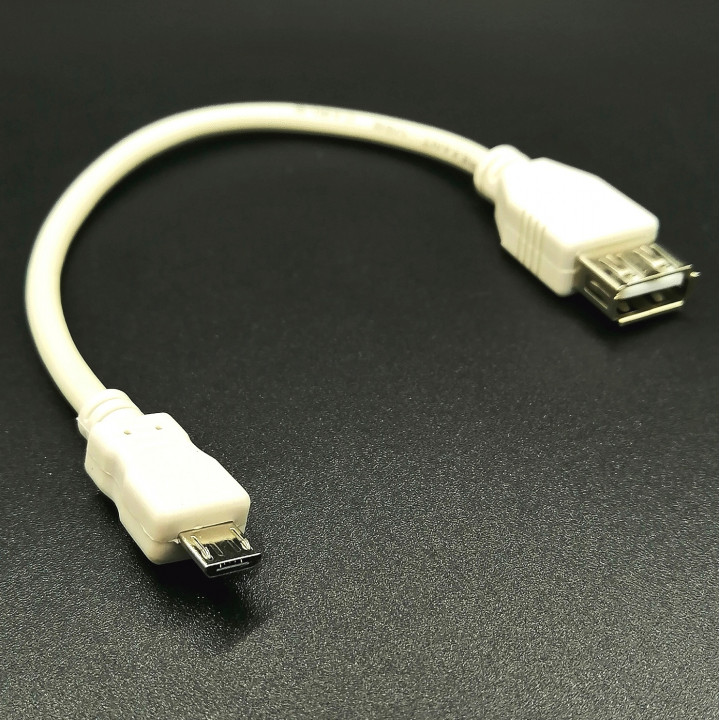 Переходник USB A гнездо-USB  micro штекер 0,2м REXANT 
