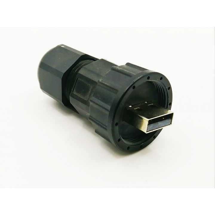 USBA-SPS (герметичный) вилка на кабель                                                              