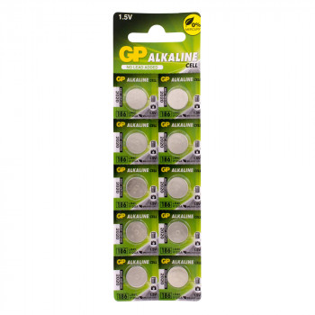 AG12 (LR43,386,186,G12,GP86A) 1,5V GP батарейка
