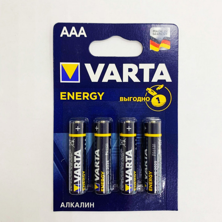 LR03 VARTA ENERGY AAA элемент алкал (BL4)