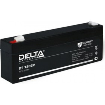 DT12022 12V 2,2Ah DELTA аккумулятор свинцовый                                                       