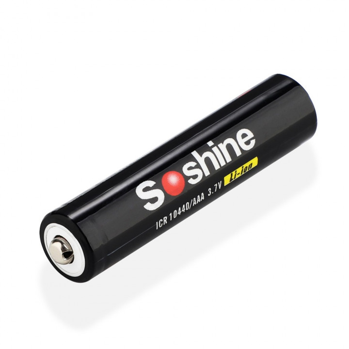 10440 350mAh 3,7V ICR10440 Soshine Li-ion