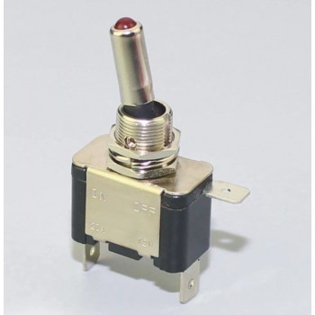ASW-07D 12V 20A 3pin on-off с подсветкой (красный)