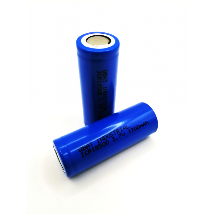 18500 1700mAh 3,7V ICR18500 QBAT INDUSTRIAL Li-Ion