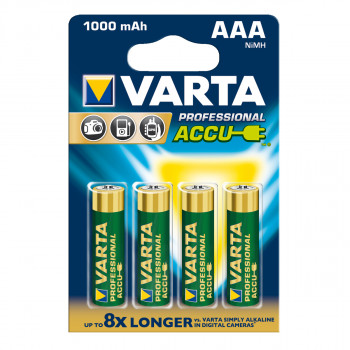 AAA 1000mAh VARTA  Ni-MH аккумулятор                                                                