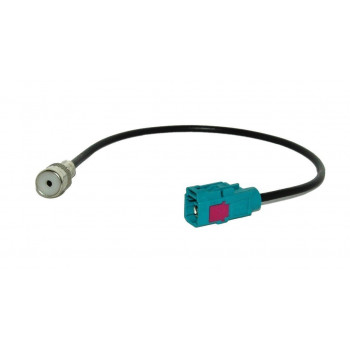 Переходник антенный GOLF/RENUALT DUSTER/LOGAN штекер- Азия гнездо