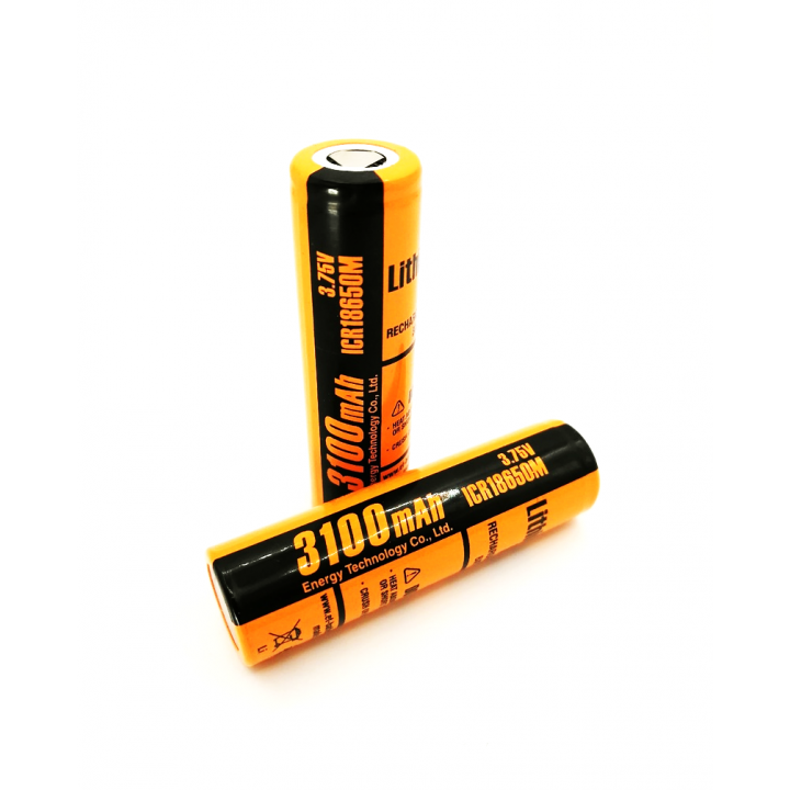 18650 3100mAh 3,7V ICR18650M ET Li-Ion