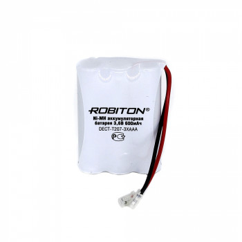 DECT-T207-3XAAA  ROBITON Ni-MH 3,6V 600mAh аккумулятор для р/тел                                    