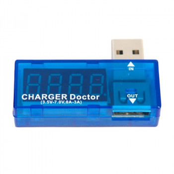Тестер USB-зарядки Charger Doctor 3.5...7.0V 0...3A