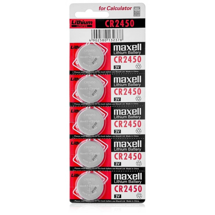 CR2450 MAXELL 3V Li батарейка                                                                       